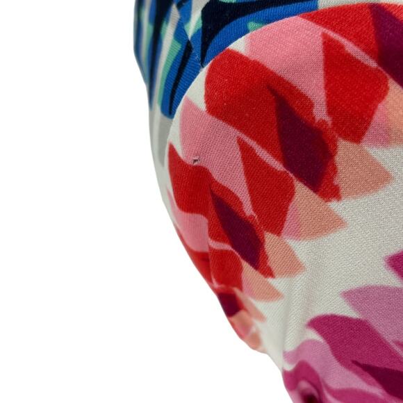 Eliza J Multi Color Multi Pattern Shift Dress - Picture 8 of 12